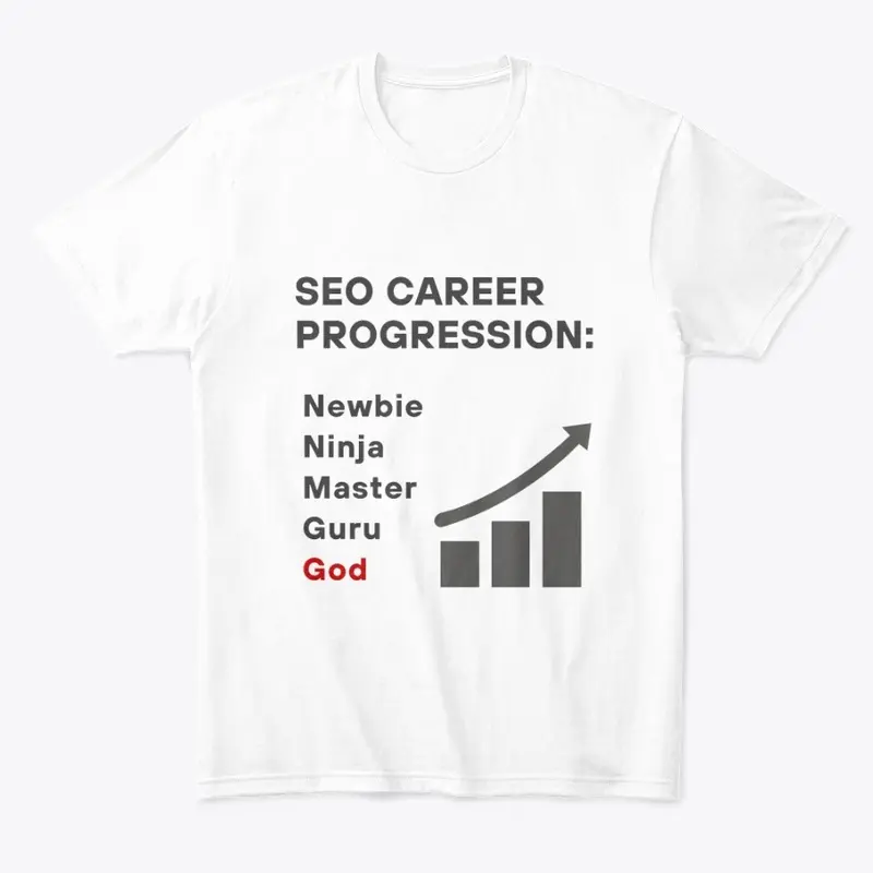 SEO career (in white)