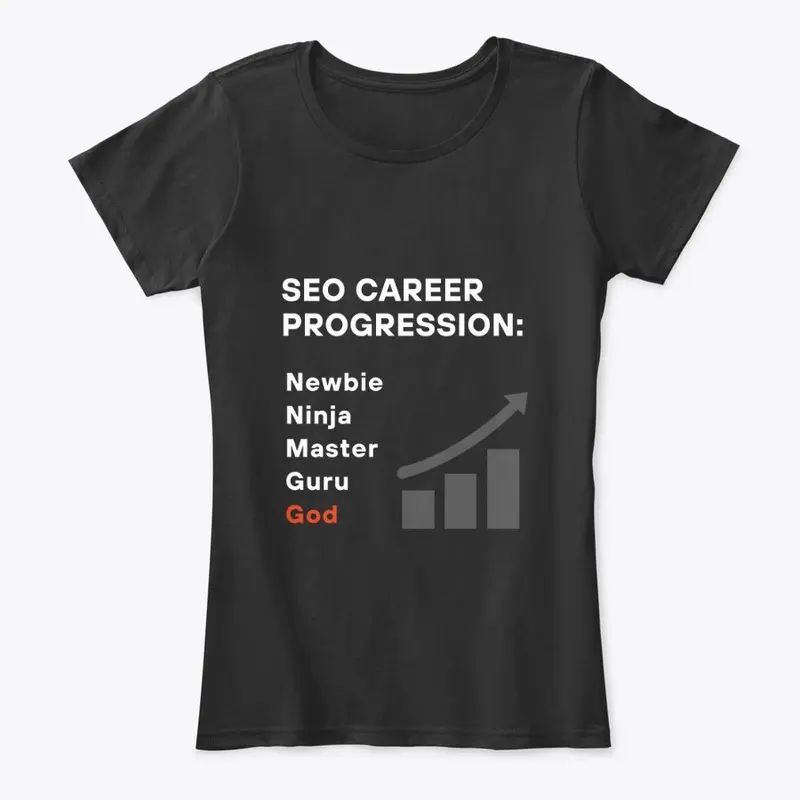 SEO career (in black)